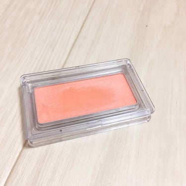 無印良品 チークカラー マットタイプのクチコミ「ラメが入っていないのでナチュラルで使いやすい💕
オレンジ🍊

無印で品質は良いのに価格が良心的.....」（2枚目）