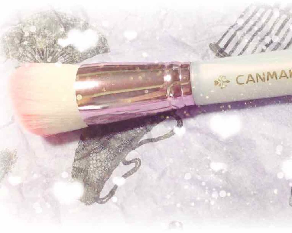 チークブラシ/キャンメイク/メイクブラシを使ったクチコミ（1枚目）