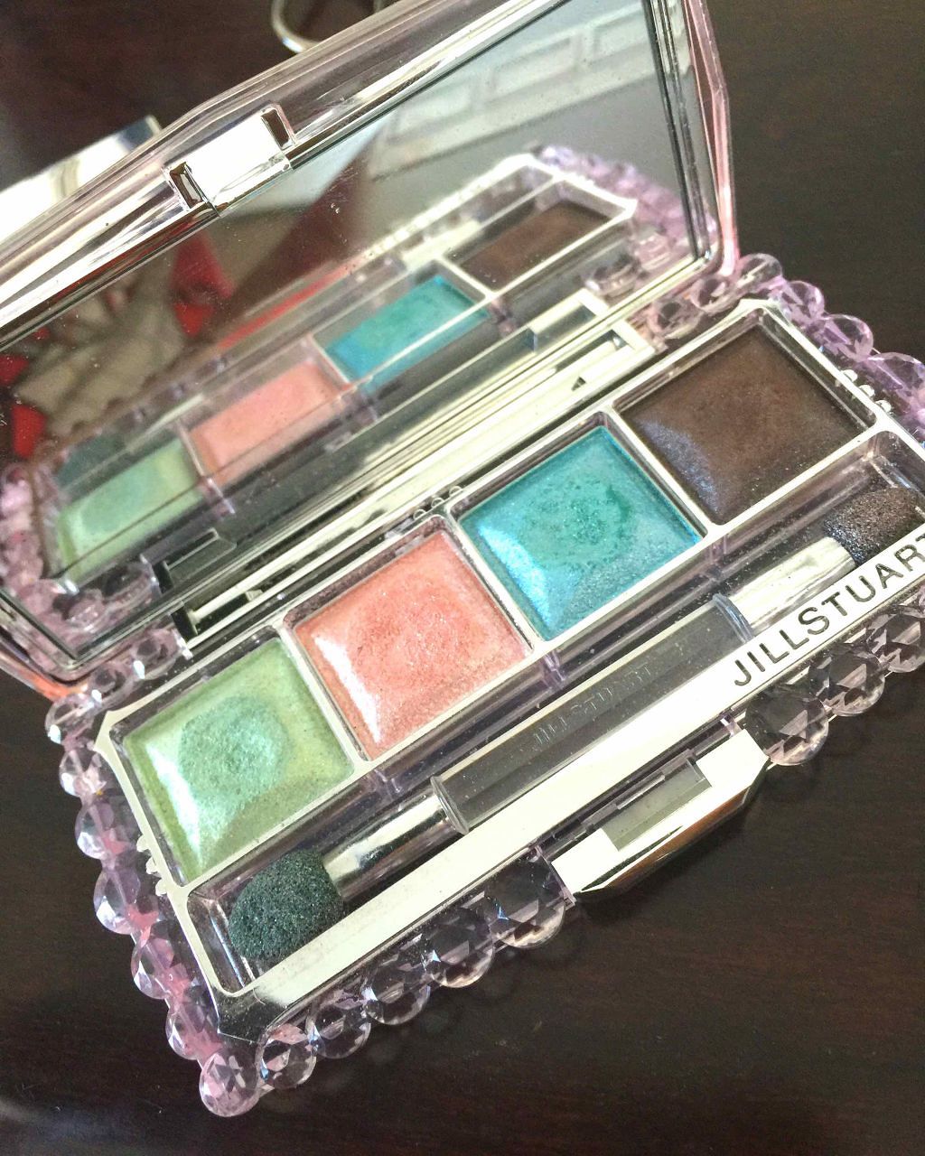 ジュエルクリスタル アイズ N/JILL STUART/アイシャドウパレットを使ったクチコミ(1枚目)