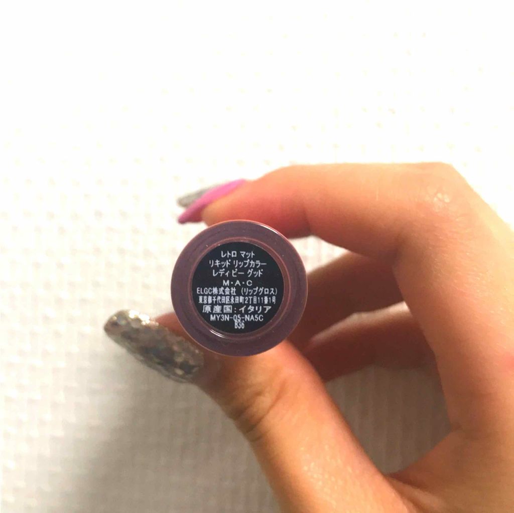レトロ マット リキッド リップカラー/M・A・C/口紅を使ったクチコミ(2枚目)