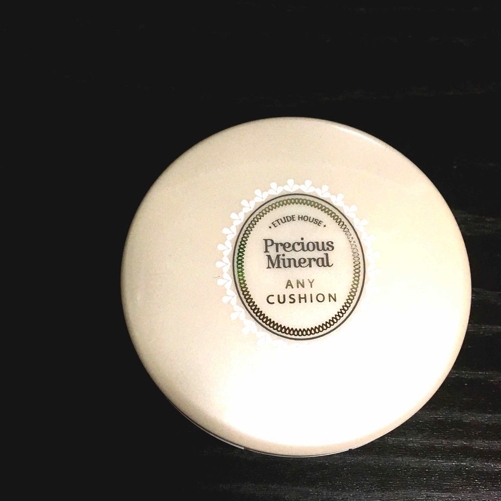 プレシャスミネラル エニークッション SPF50+/PA+++/ETUDE/クッションファンデーションを使ったクチコミ（1枚目）