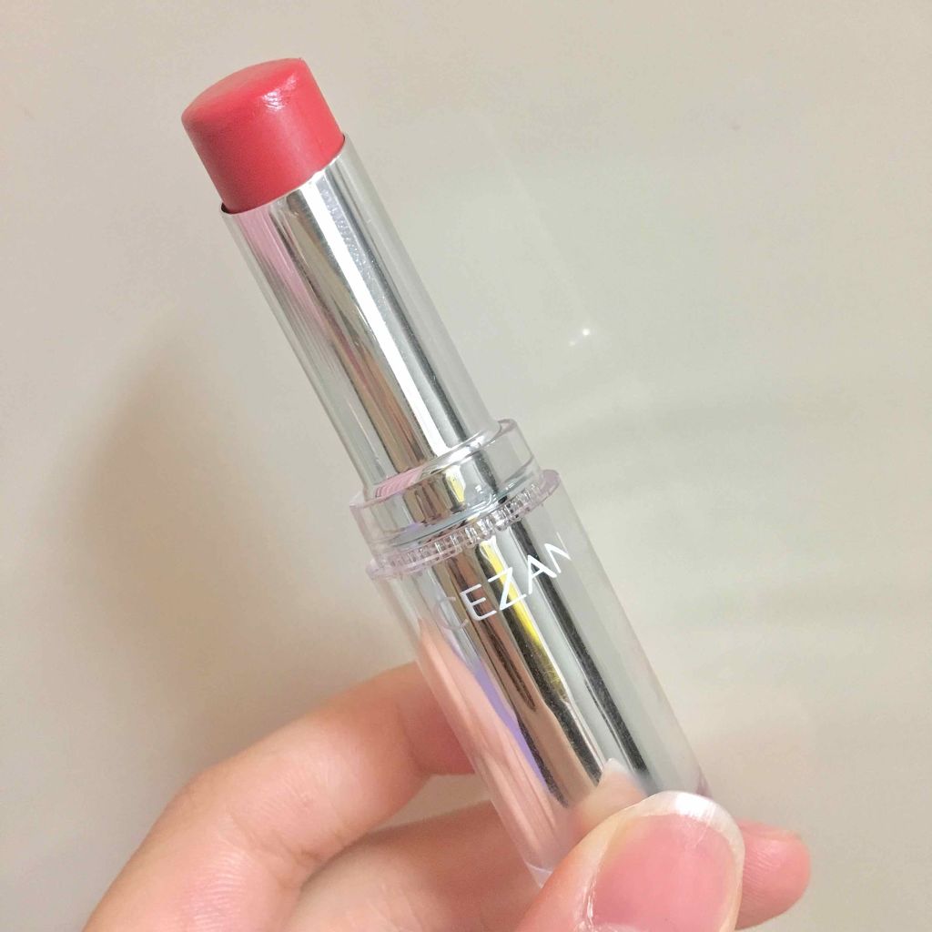 ラスティンググロスリップ/CEZANNE/口紅を使ったクチコミ(2枚目)