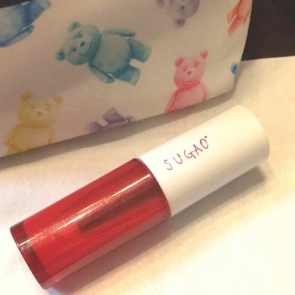 ジュレ感リップティント/SUGAO®/リップグロスを使ったクチコミ(1枚目)