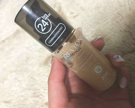 カラーステイ メイクアップ/REVLON/リキッドファンデーションを使ったクチコミ(1枚目)