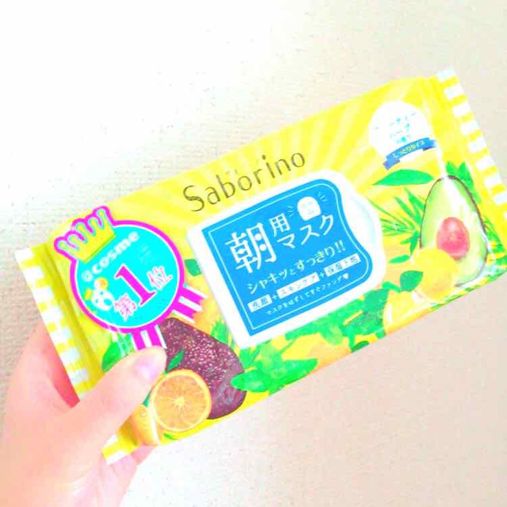 目ざまシート ひきしめタイプ/サボリーノ/シートマスク・パックを使ったクチコミ(1枚目)