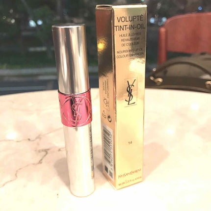 ヴォリュプテ ティントインオイル/YVES SAINT LAURENT BEAUTE/リップグロスを使ったクチコミ(1枚目)