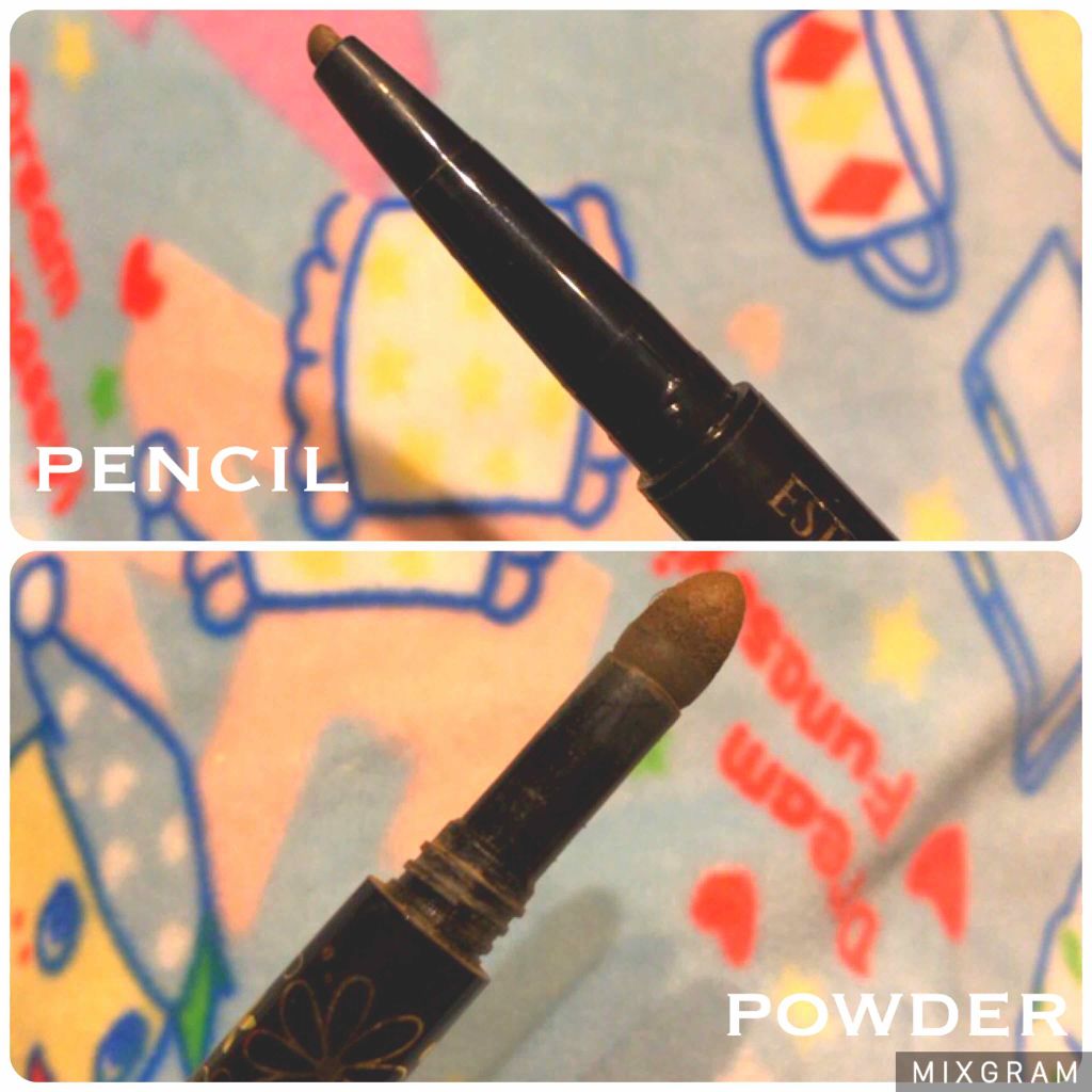 ESPRIQUE W アイブロウ (ペンシル＆パウダー)のクチコミ「カートリッジ交換タイプという事で、エクセルのアイブロウペンシルからこちらに変えました。
色展開.....」（2枚目）