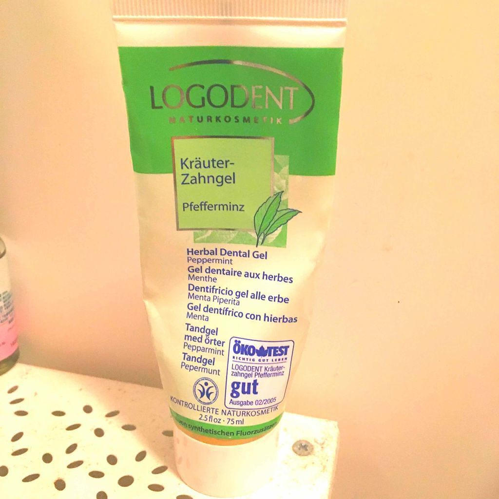 ペパーミント・はみがきジェル/ロゴナ/歯磨き粉を使ったクチコミ（1枚目）
