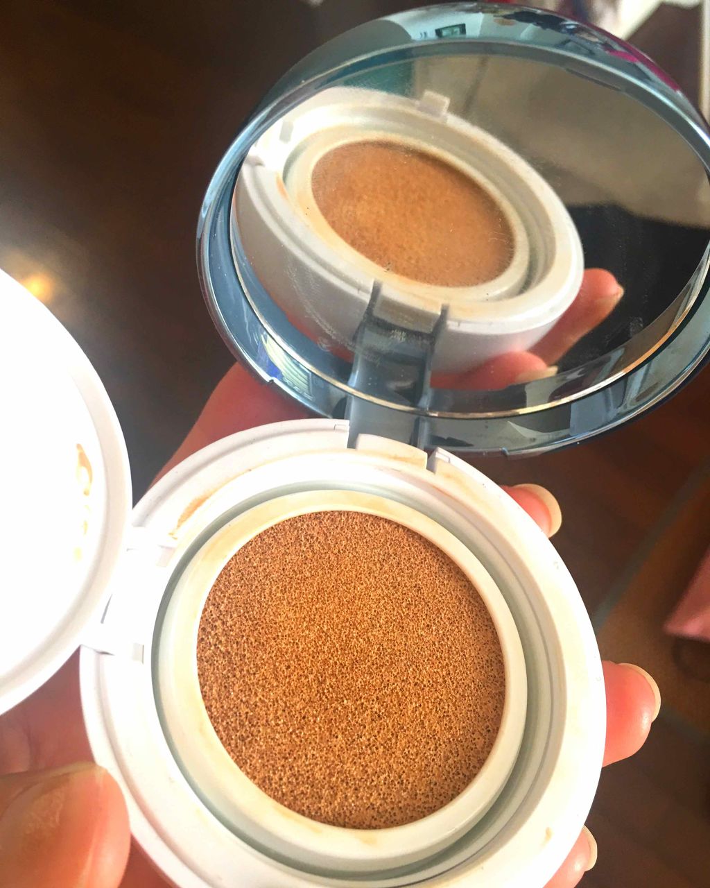 M クッション ファンデーション(モイスチャー)/MISSHA/クッションファンデーションを使ったクチコミ(2枚目)