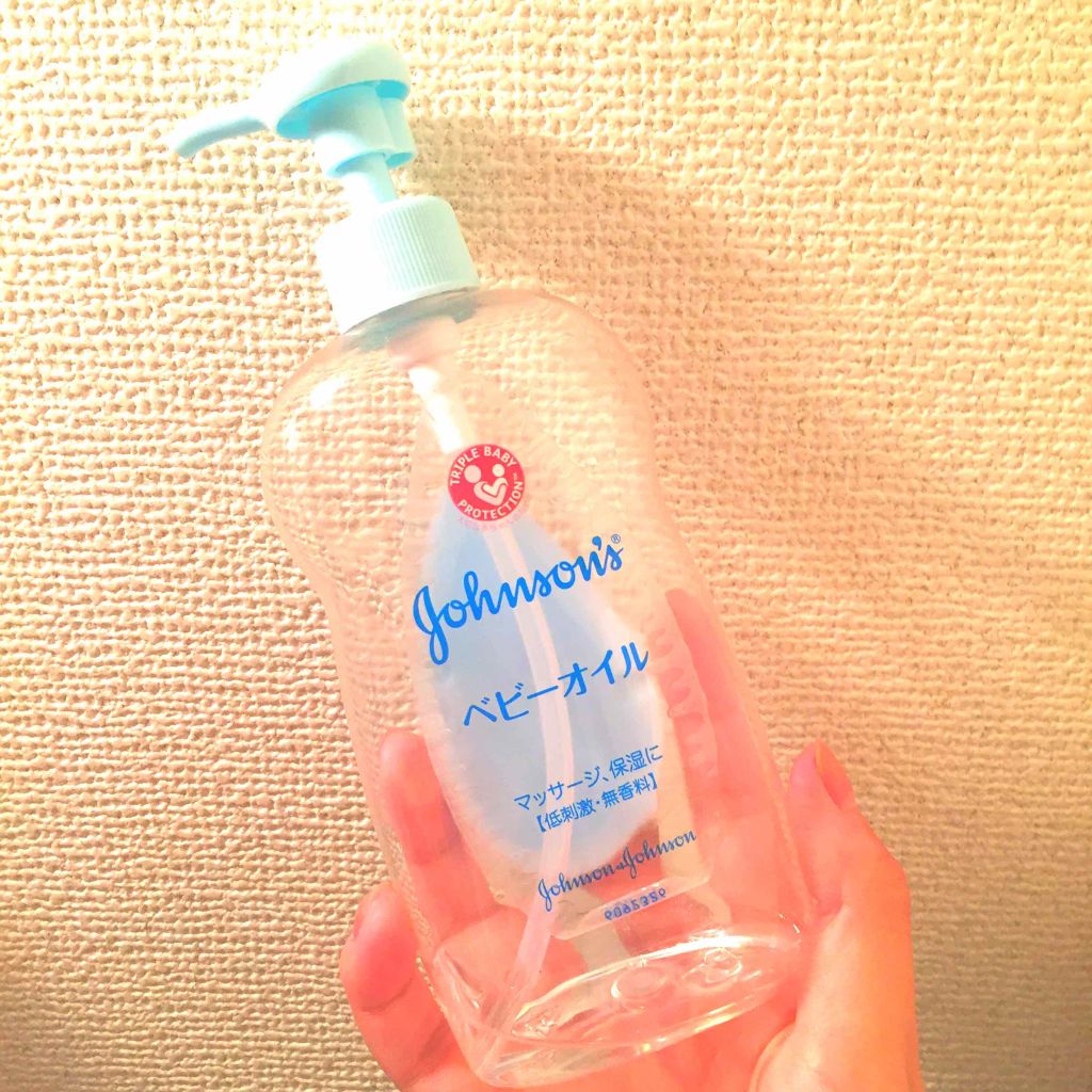 ジョンソン ベビーオイル 無香料/ジョンソンベビー/ボディオイルを使ったクチコミ(1枚目)