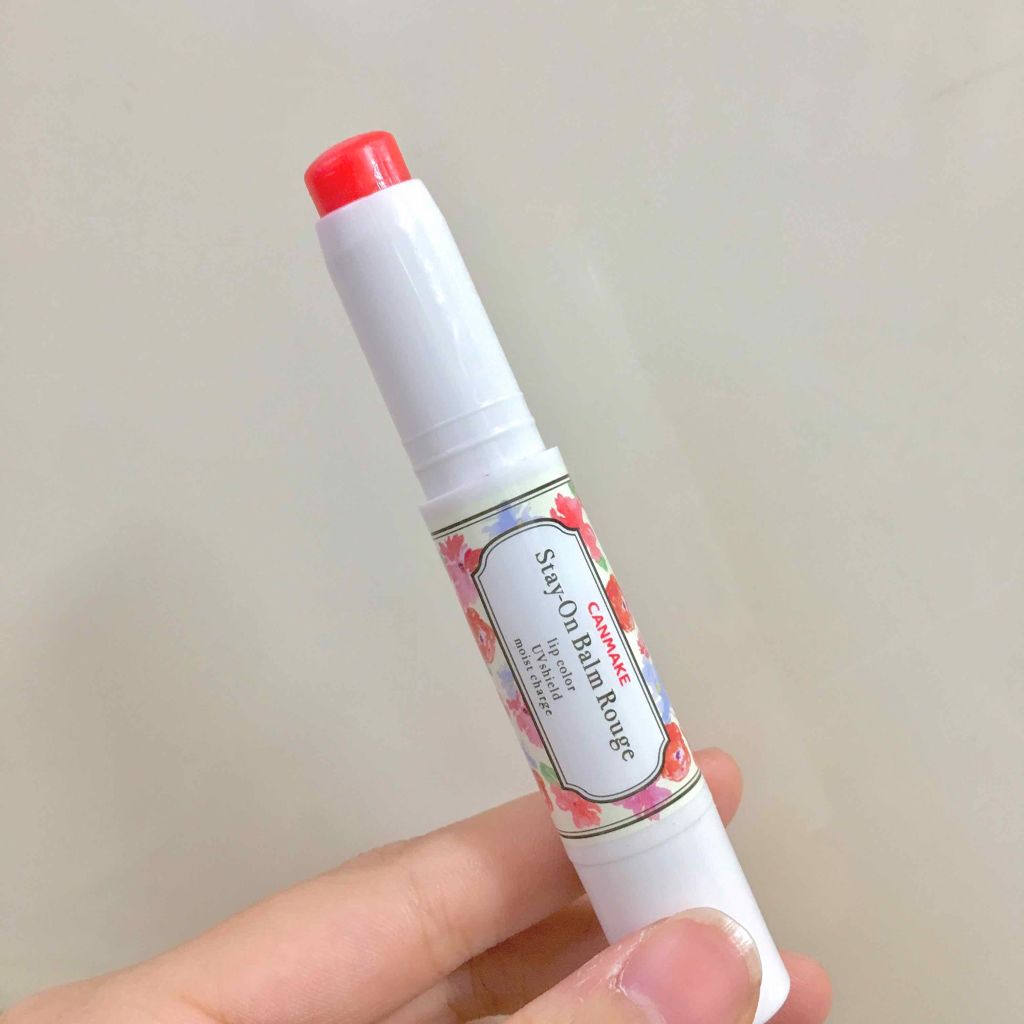 ステイオンバームルージュ/キャンメイク/口紅を使ったクチコミ(2枚目)