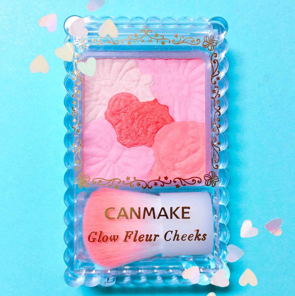 グロウフルールチークス/キャンメイク/パウダーチークを使ったクチコミ(1枚目)