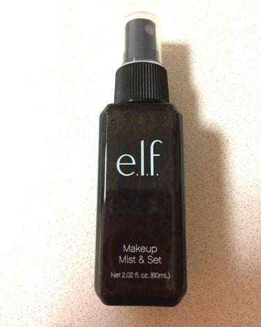  メイクアップミスト&セット/e.l.f. Cosmetics/ミスト状化粧水を使ったクチコミ（1枚目）