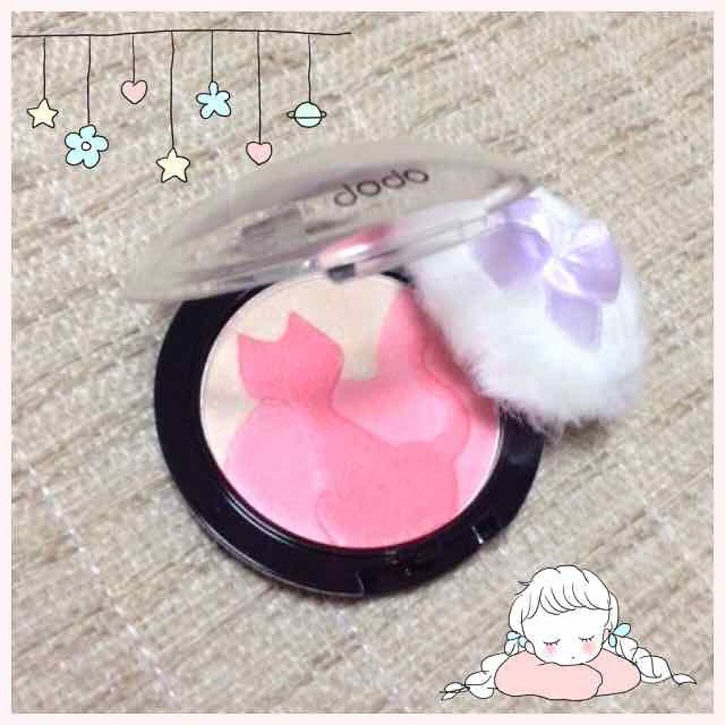 チークキャット/ドド/パウダーチークを使ったクチコミ(1枚目)