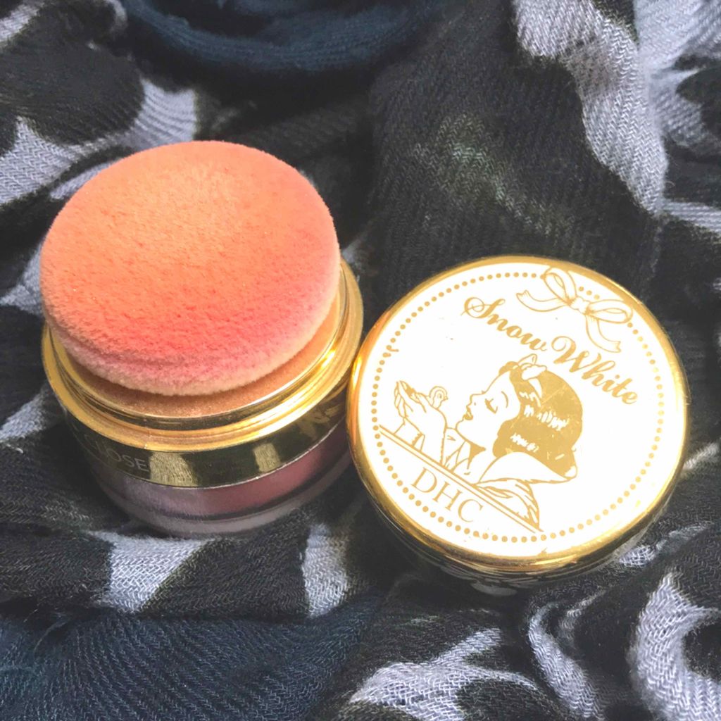 ポンポンふんわり チークカラー/DHC/パウダーチークを使ったクチコミ（1枚目）