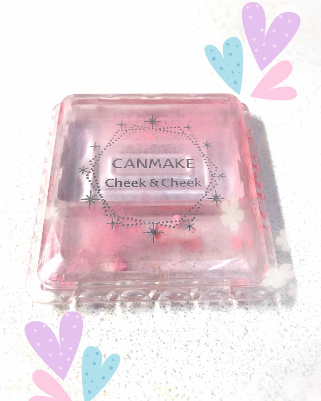 チーク&チーク/キャンメイク/パウダーチークを使ったクチコミ（1枚目）