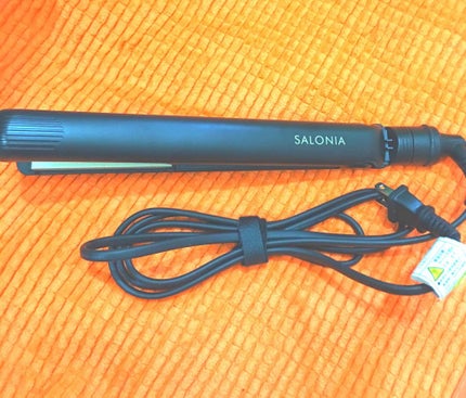 ストレートヘアアイロン/SALONIA/ストレートアイロンを使ったクチコミ(1枚目)