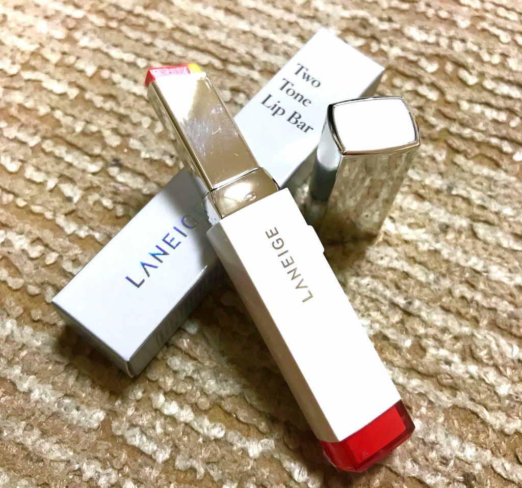 ツー トーン リップ バー/LANEIGE/口紅を使ったクチコミ(1枚目)