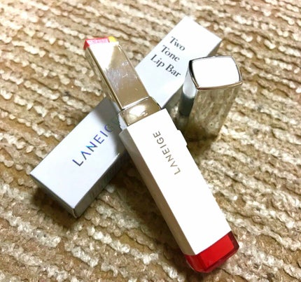 ツー トーン リップ バー/LANEIGE/口紅を使ったクチコミ(1枚目)