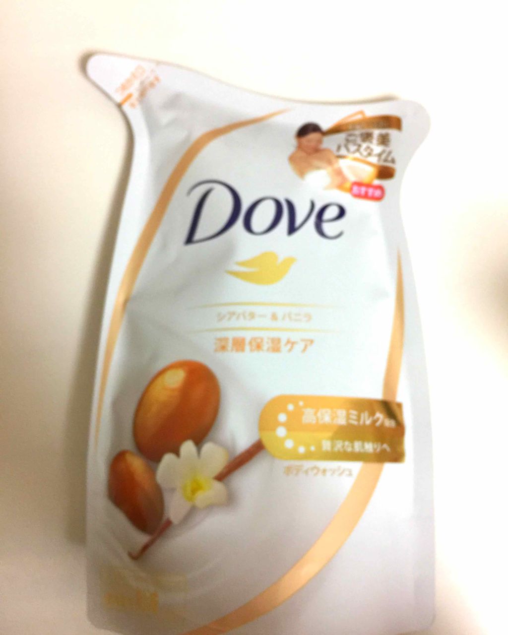 ボディウォッシュ シアバター&バニラ/ダヴ/ボディソープを使ったクチコミ(1枚目)