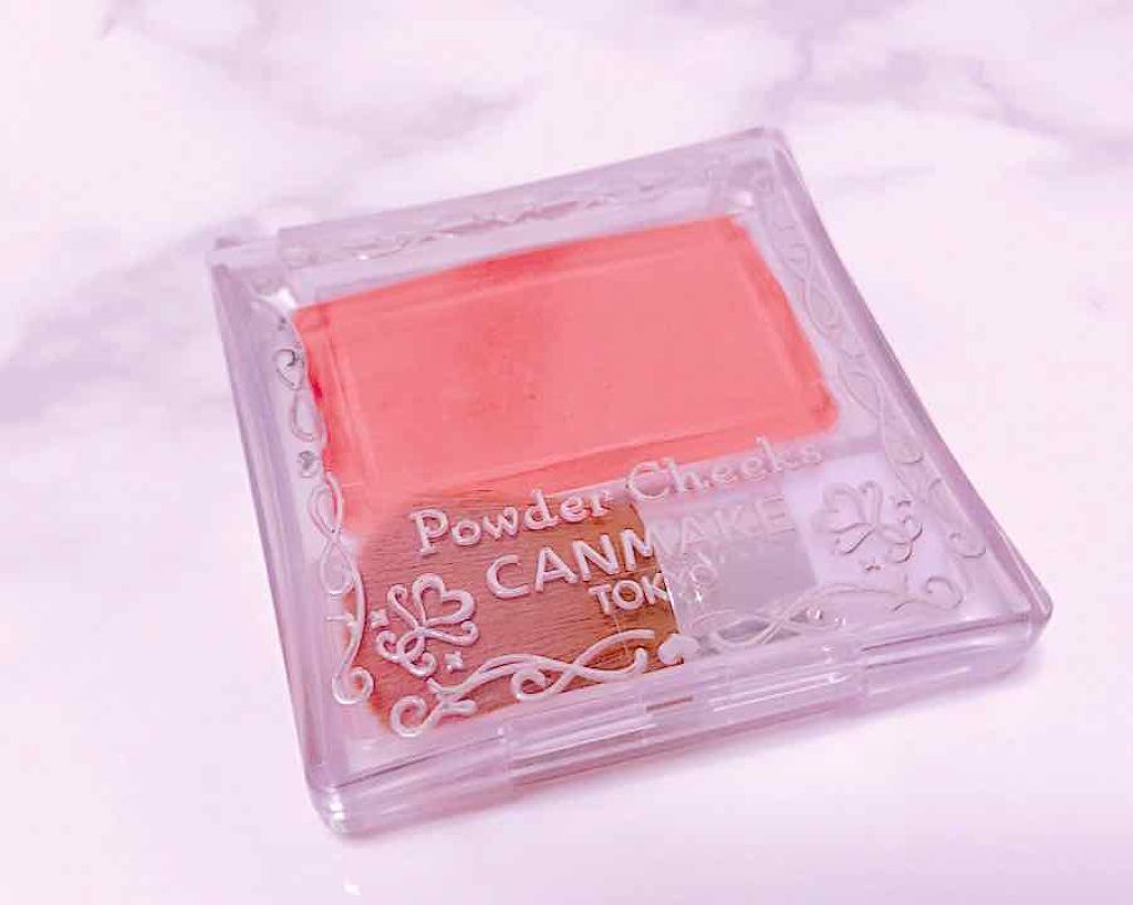 【旧品】パウダーチークス/キャンメイク/パウダーチークを使ったクチコミ(1枚目)
