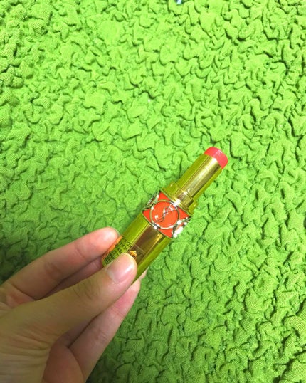 ルージュ ヴォリュプテ シャイン/YVES SAINT LAURENT BEAUTE/口紅を使ったクチコミ(1枚目)