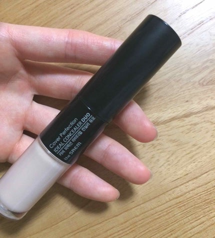 カバーパーフェクション チップコンシーラー/the SAEM/リキッドコンシーラーを使ったクチコミ(1枚目)