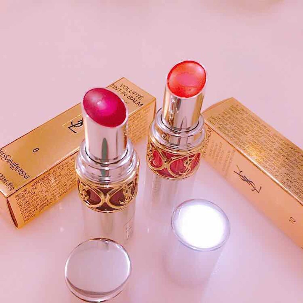 ヴォリュプテ ティントインバーム/YVES SAINT LAURENT BEAUTE/口紅を使ったクチコミ(1枚目)