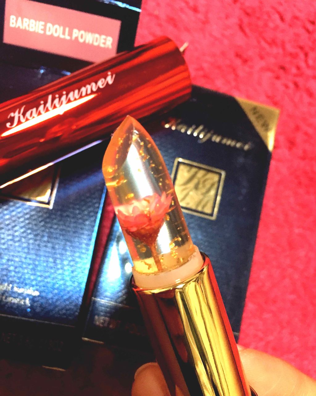 フラワーティントリップN オイルイン/Kailijumei/リップティントを使ったクチコミ(1枚目)