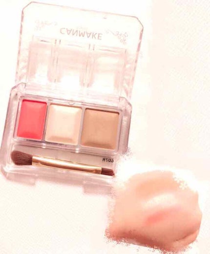 シークレットカラーアイズ/キャンメイク/アイシャドウパレットを使ったクチコミ(1枚目)