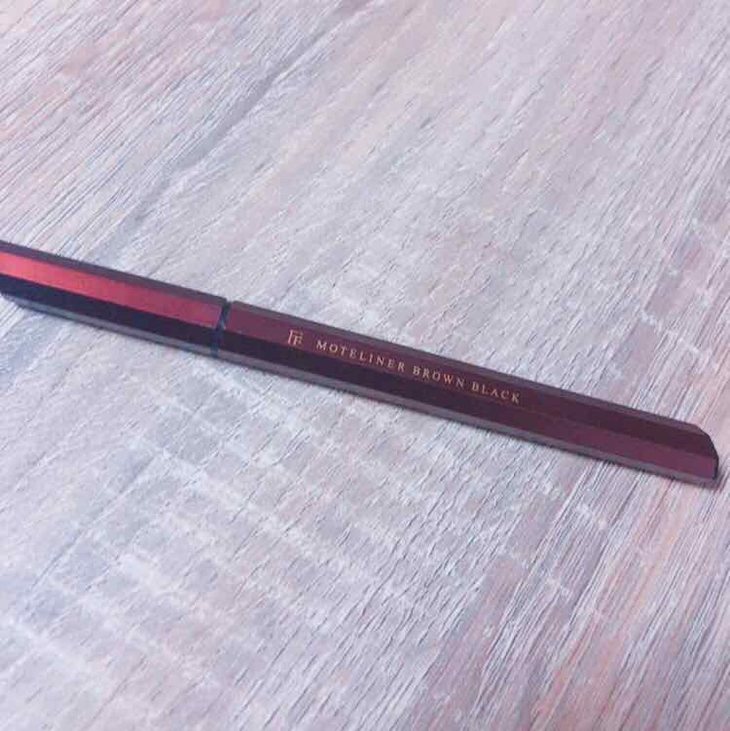 モテライナー リキッド/UZU BY FLOWFUSHI/リキッドアイライナーを使ったクチコミ（2枚目）