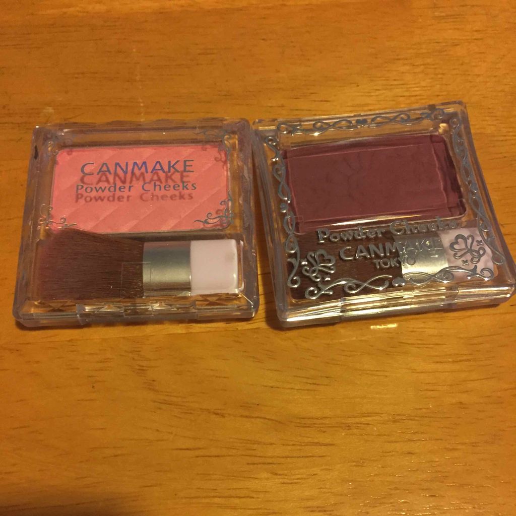 【旧品】パウダーチークス/キャンメイク/パウダーチークを使ったクチコミ(1枚目)