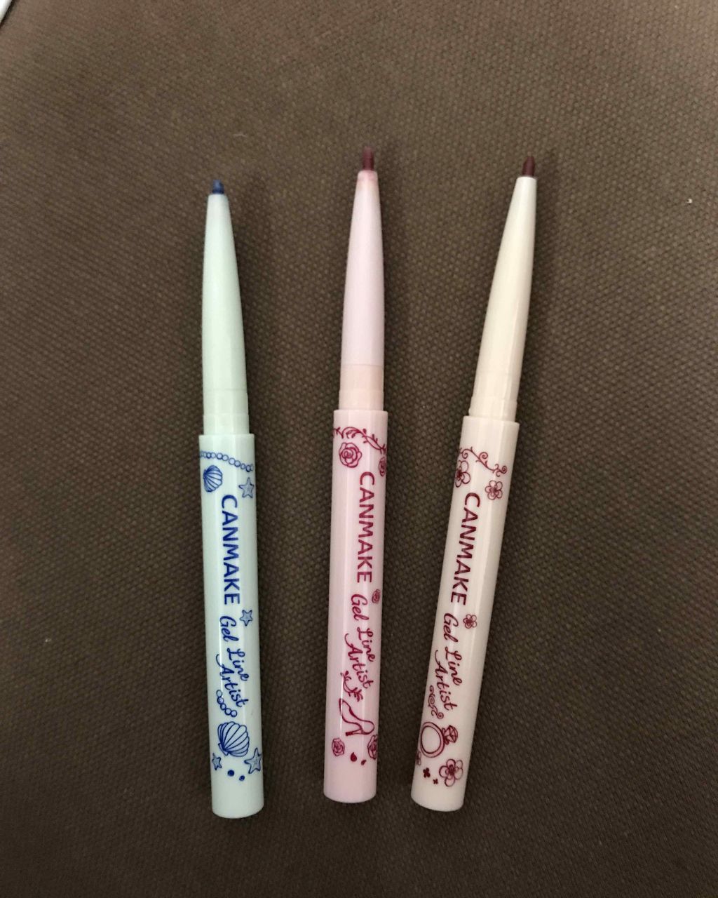 ジェルラインアーティスト/キャンメイク/ジェルアイライナーを使ったクチコミ(1枚目)