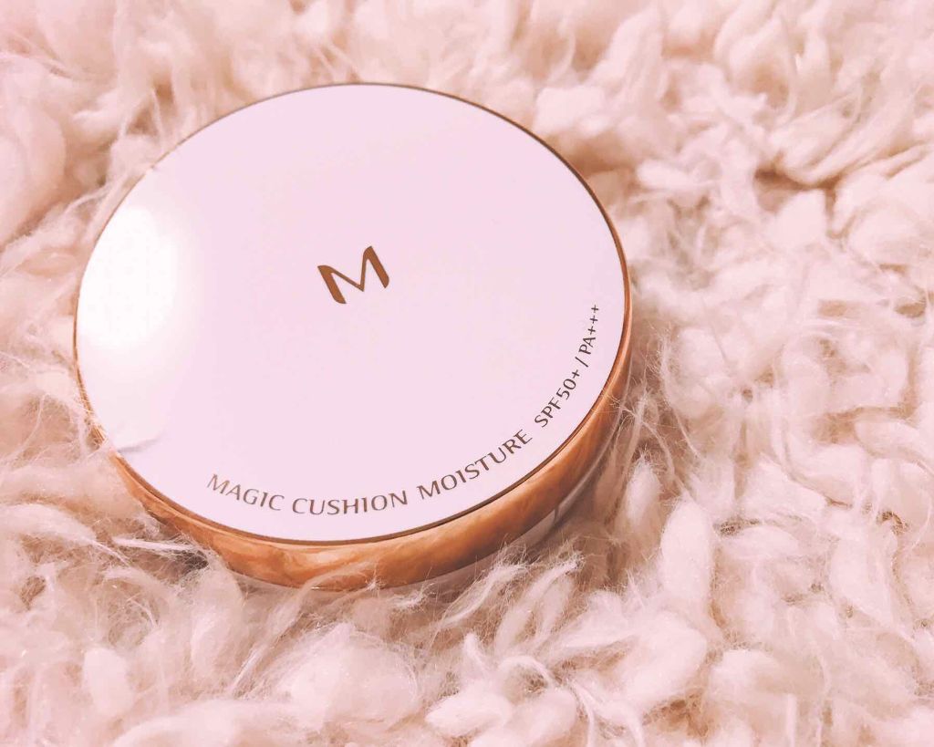 M クッション ファンデーション(モイスチャー)/MISSHA/クッションファンデーションを使ったクチコミ(1枚目)