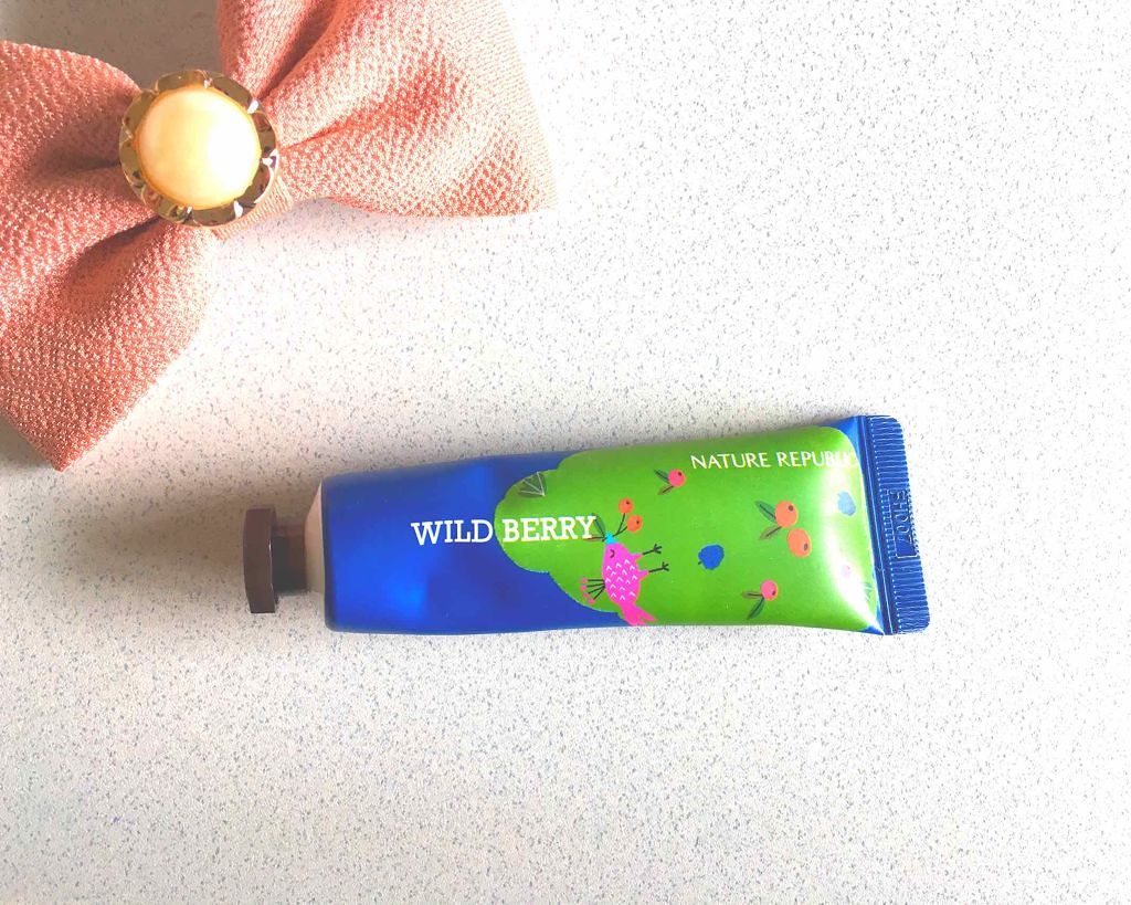 ハンドアンドネイチャーハンドクリーム ACACIA/ネイチャーリパブリック/ハンドクリームを使ったクチコミ(1枚目)