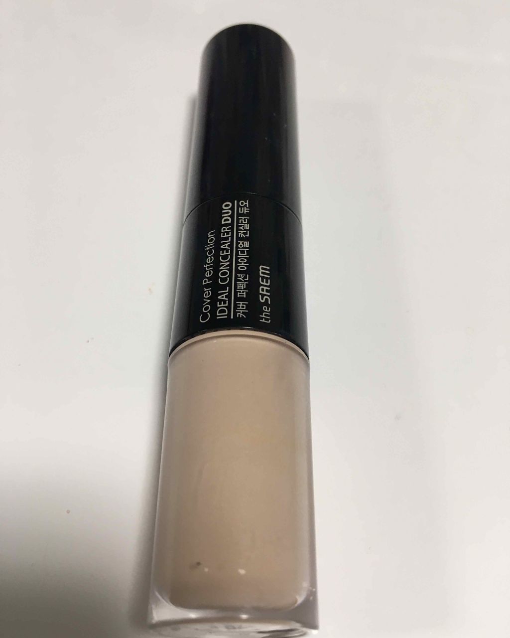 カバーパーフェクション アイディールコンシーラー デュオ/the SAEM/スティックコンシーラーを使ったクチコミ(1枚目)