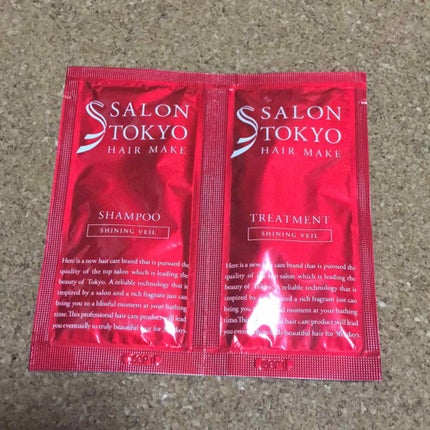 シャイニングヴェールシャンプー/トリートメント/SALON TOKYO/シャンプー・コンディショナーを使ったクチコミ(1枚目)