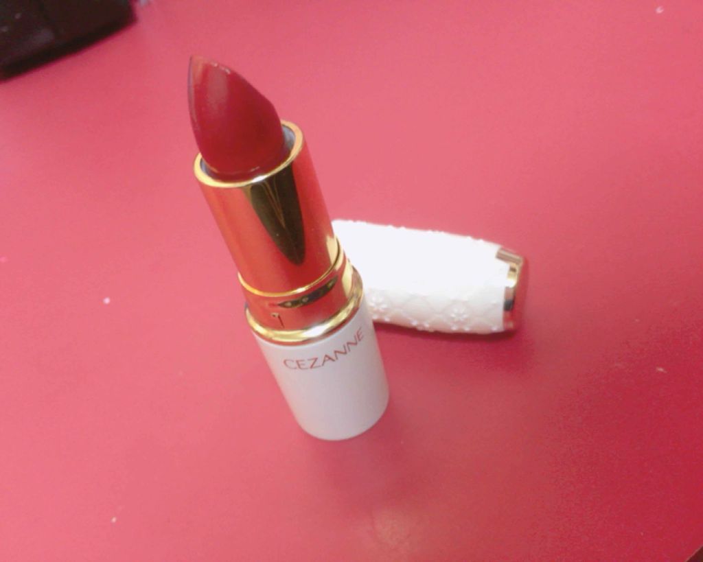 ラスティング リップカラーN/CEZANNE/口紅を使ったクチコミ（1枚目）