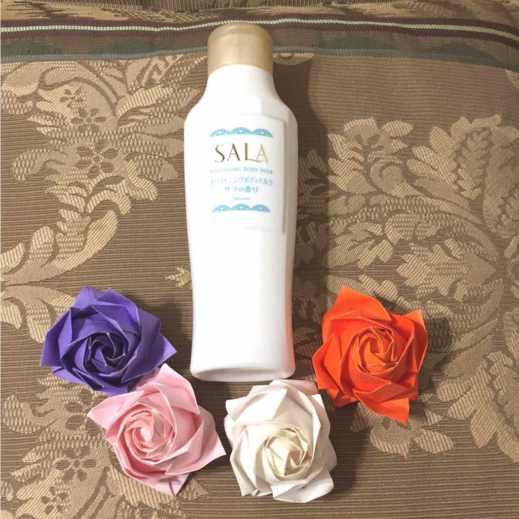 ホワイトニングボディミルクN (サラの香り)/SALA/ボディミルクを使ったクチコミ(1枚目)