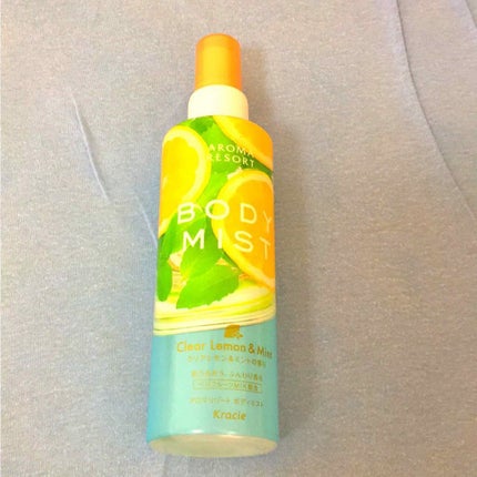 ボディミスト クリアレモン&ミントの香り/アロマリゾート/香水(その他)を使ったクチコミ(2枚目)