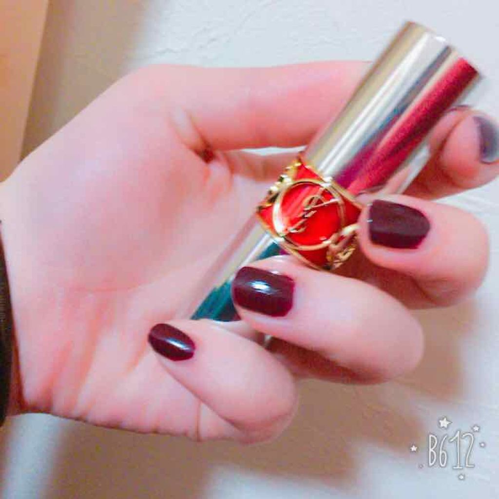 ルージュ ヴォリュプテ シャイン/YVES SAINT LAURENT BEAUTE/口紅を使ったクチコミ（1枚目）