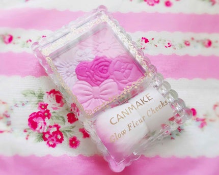 グロウフルールチークス/キャンメイク/パウダーチークを使ったクチコミ(1枚目)