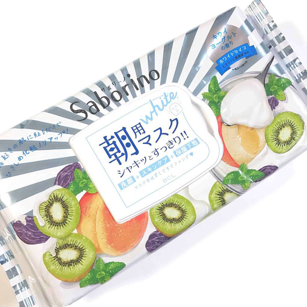 目ざまシート フレッシュ果実のホワイトタイプ/サボリーノ/シートマスク・パックを使ったクチコミ（1枚目）