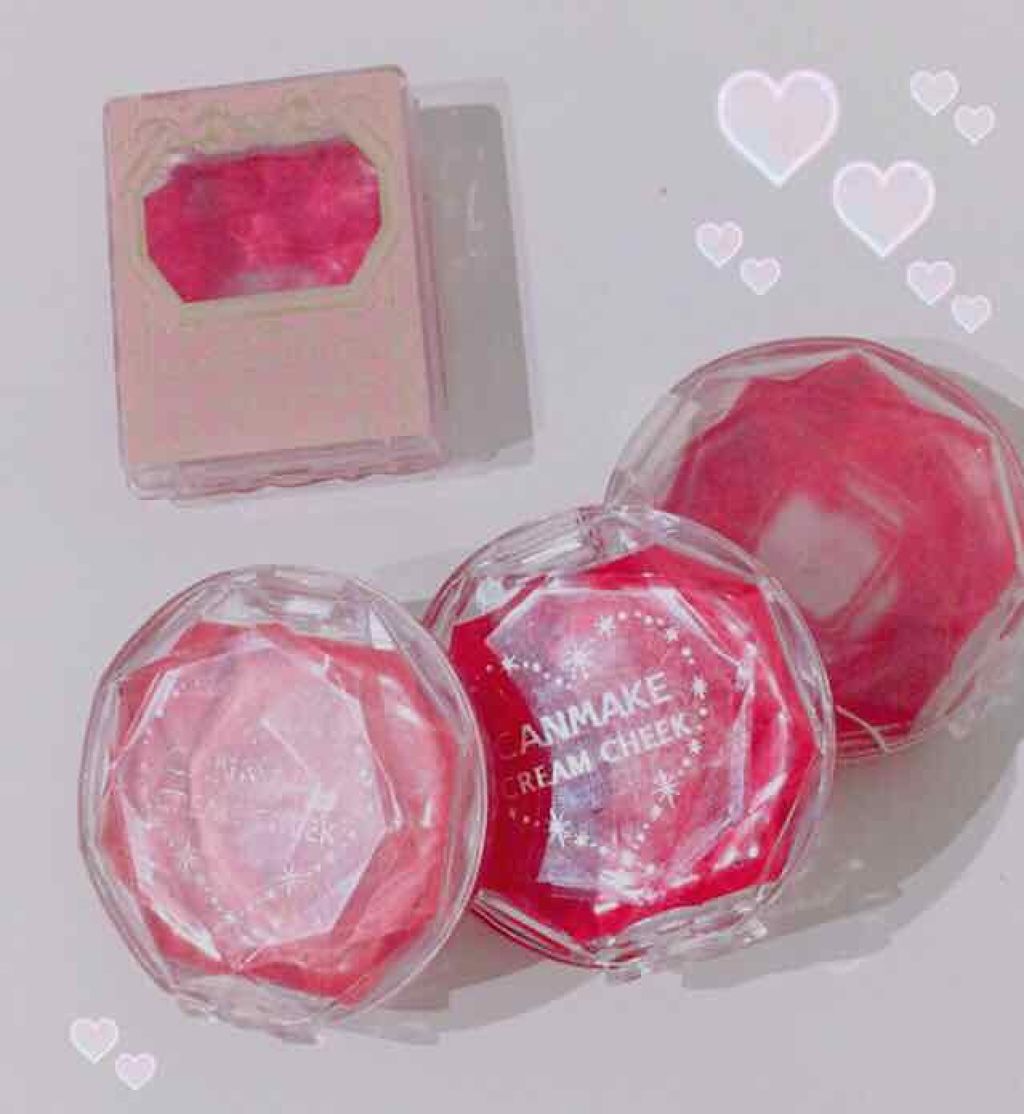 クリームチーク/キャンメイク/ジェル・クリームチークを使ったクチコミ(1枚目)