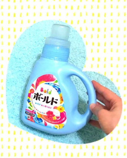 ボールド 香りのサプリインジェル サンシャインフローラル&ピュアソープの香り/ボールド/柔軟剤を使ったクチコミ(1枚目)