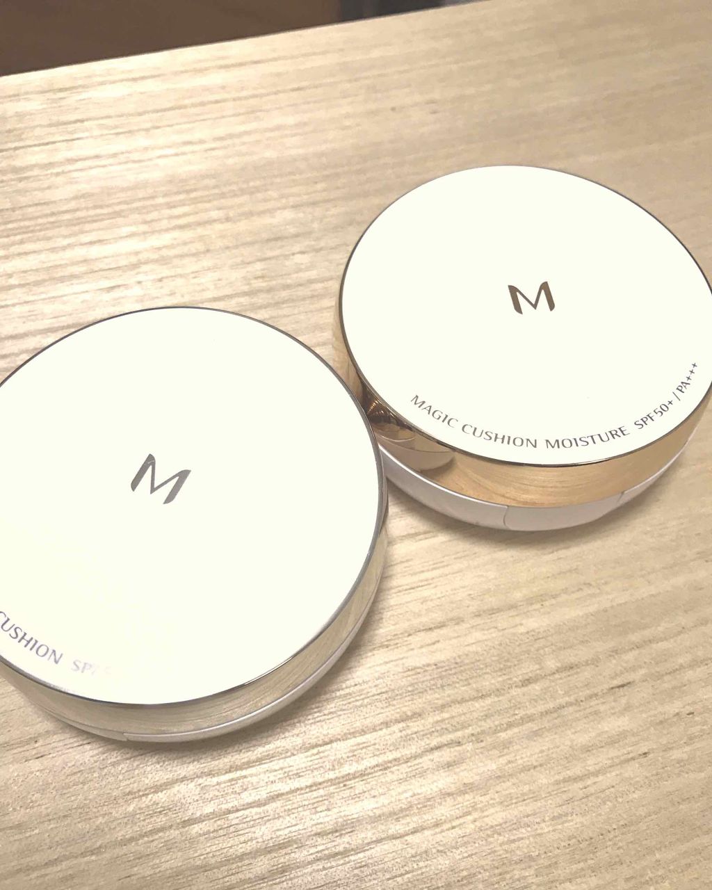 M クッション ファンデーション(モイスチャー)/MISSHA/クッションファンデーションを使ったクチコミ(1枚目)