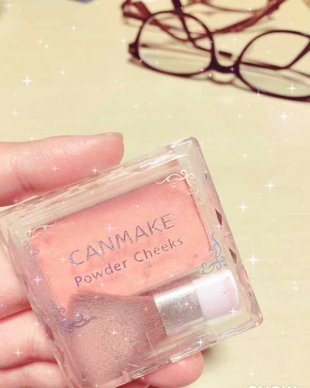 【旧品】パウダーチークス/キャンメイク/パウダーチークを使ったクチコミ(1枚目)