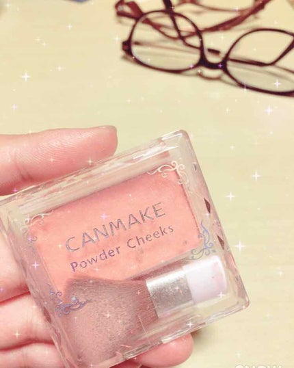 【旧品】パウダーチークス/キャンメイク/パウダーチークを使ったクチコミ(1枚目)