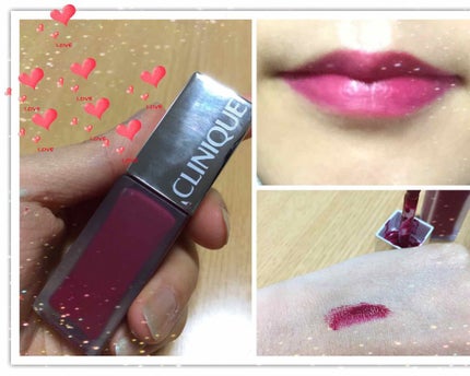 クリニーク ポップ リキッド マット/CLINIQUE/口紅を使ったクチコミ(1枚目)
