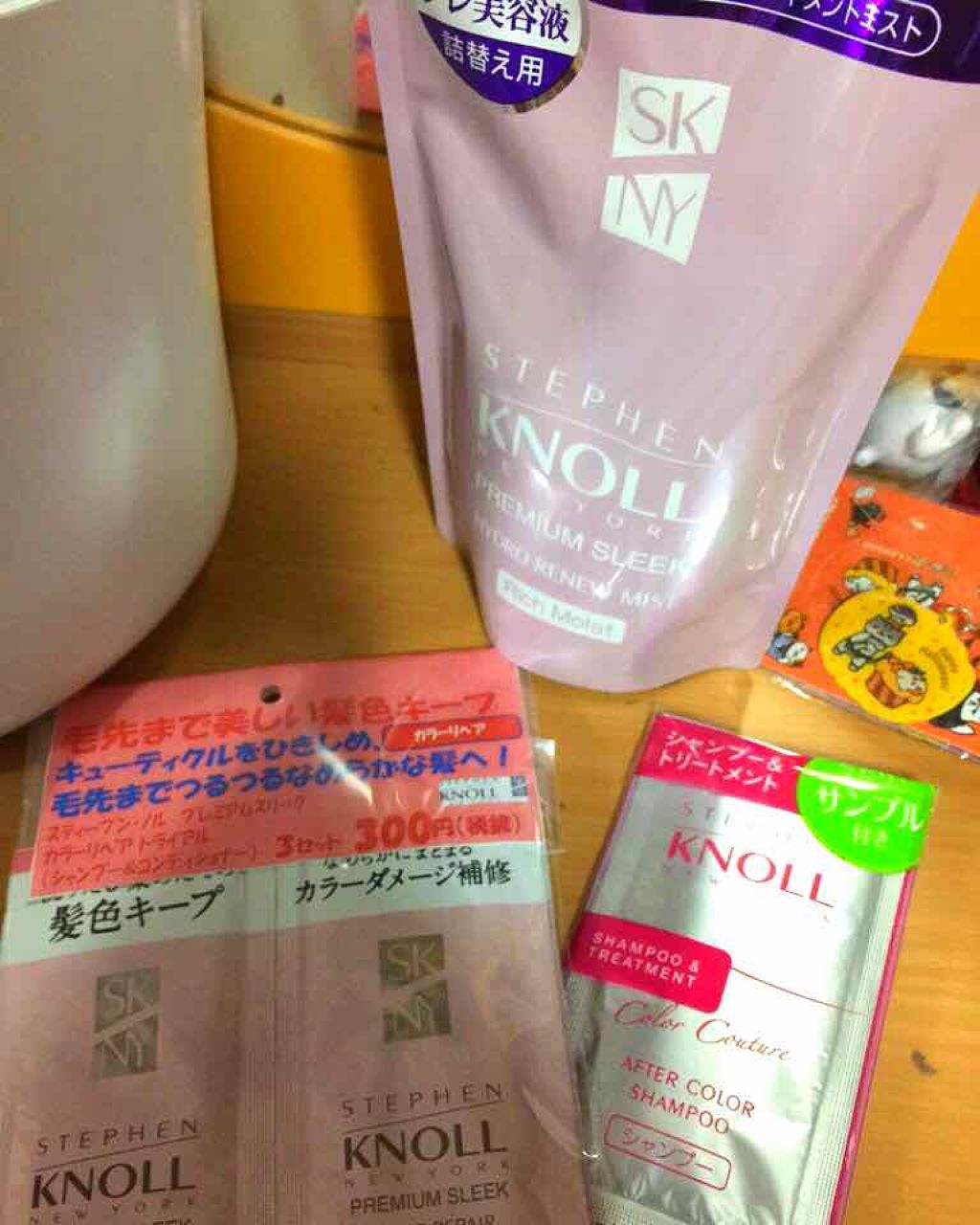 プレミアムスリーク ハイドロリニュー ミスト リッチモイスト(しっとりタイプ)/スティーブンノル ニューヨーク/ヘアミストを使ったクチコミ（1枚目）